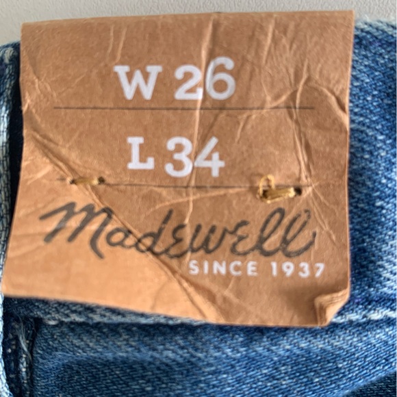 Madewell Alexa Chung Wide Leg Denim Jeans.Size : W 36 L 34 .New with tag - Picture 13 of 13